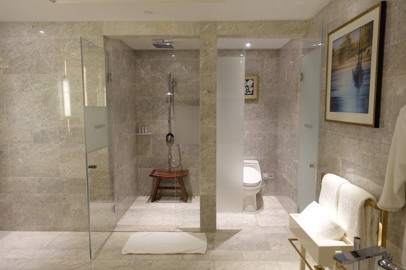 St Regis Shanghai shower toilet