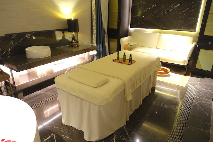 St Regis Shanghai spa room