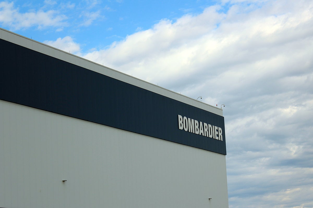 Bombardier's Mirabel production facility. (Photo: Boarding Pass)