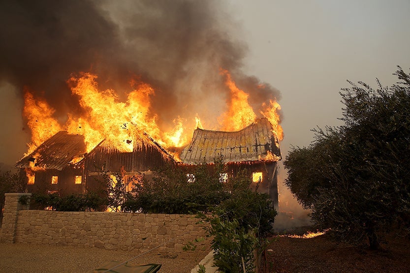 barn, glen ellen, sonoma, california, fire, wildfire