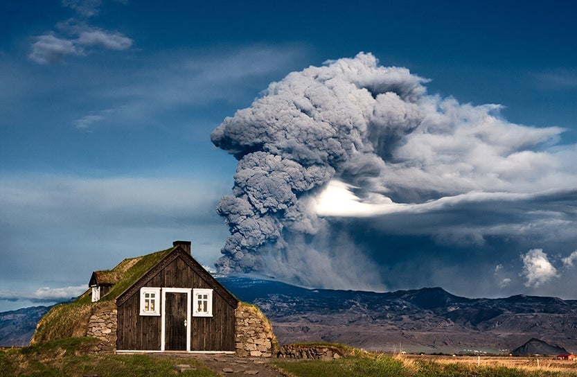 iceland, volcano