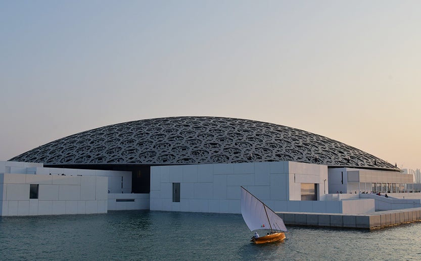 The long-awaited Louvre Abu Dhabi opened in November. Image credit: Getty Images.