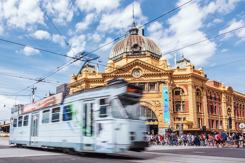 Melbourne has some of Australia's hottest restaurants. Image credit: Getty Images.