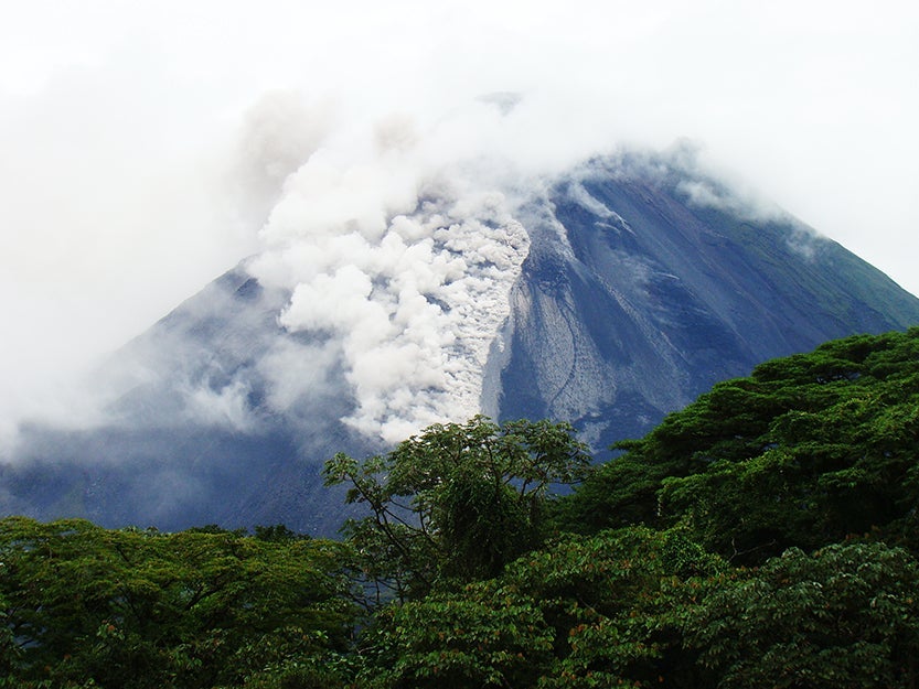 arenal, volcano, costa rica