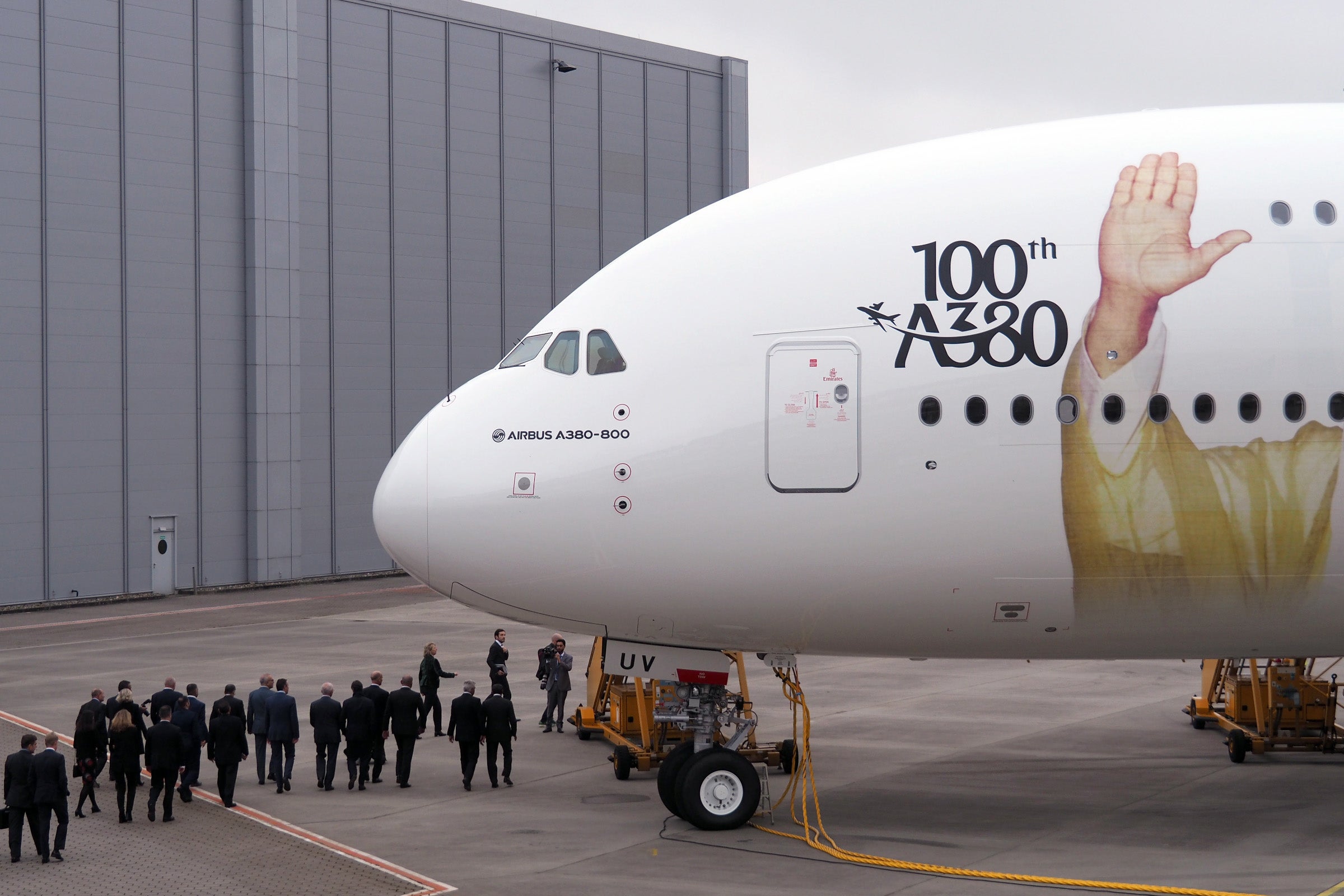 Emirates 100th A380 Tour Economy Business First Class Suites