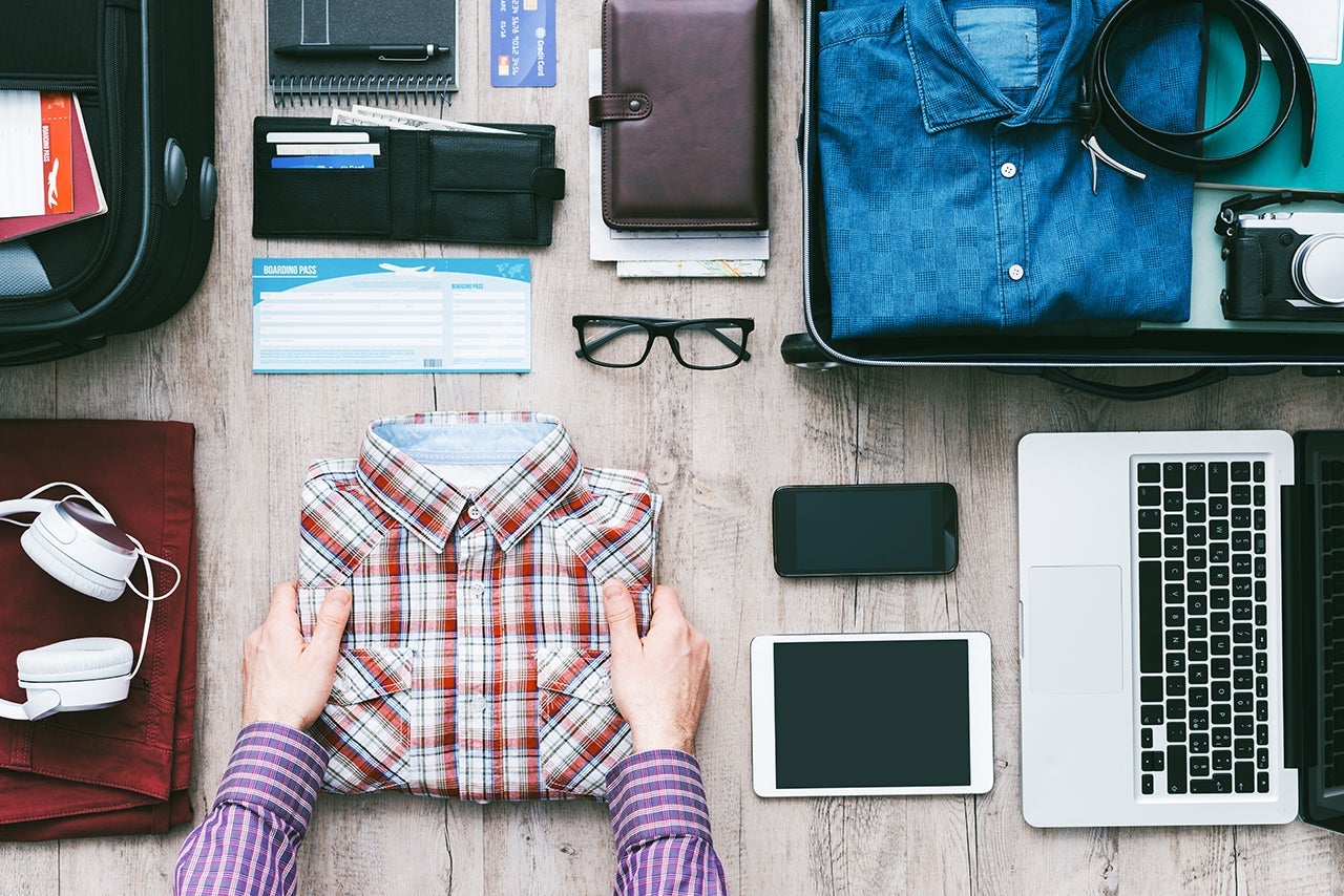 packing, luggage