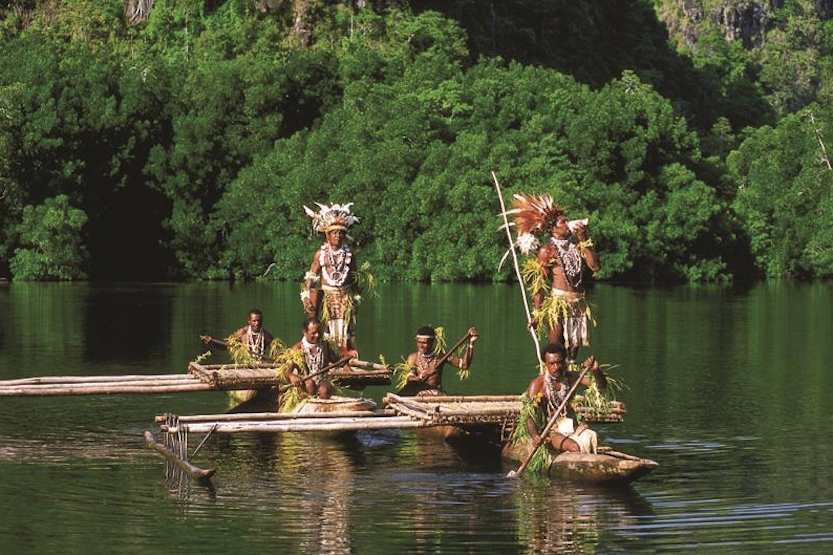 Visit local tribes with a reputable outfitter like Village Huts. Image courtesy of Village Huts.