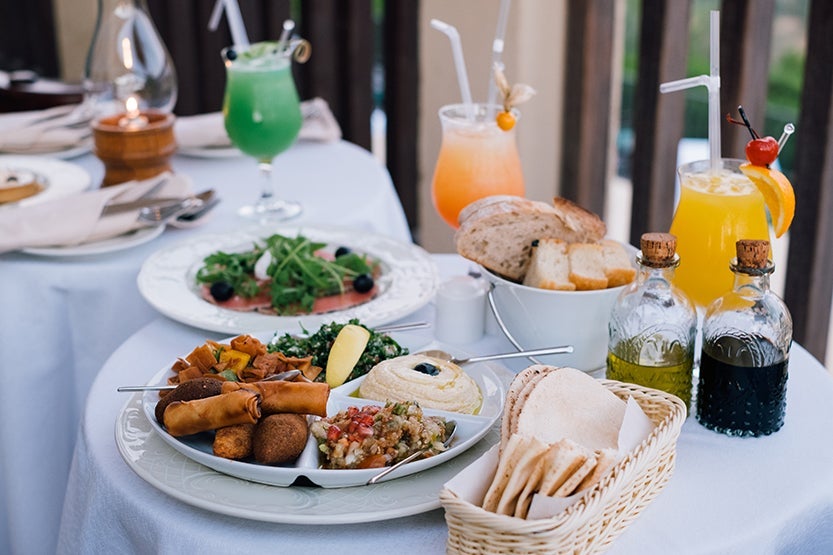 Food Al Maha Desert Resort Dubai Review