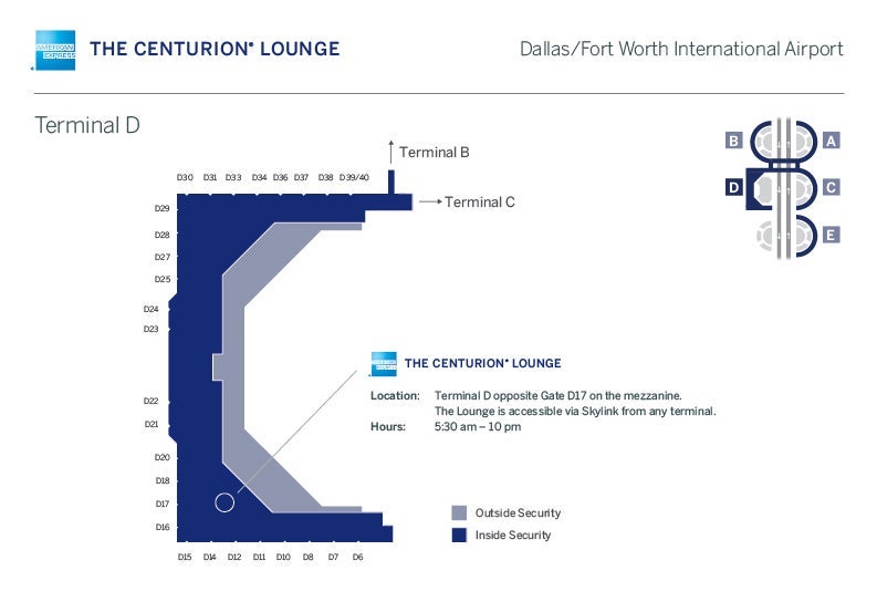 AMEX-CenturionLounge-DFWMap