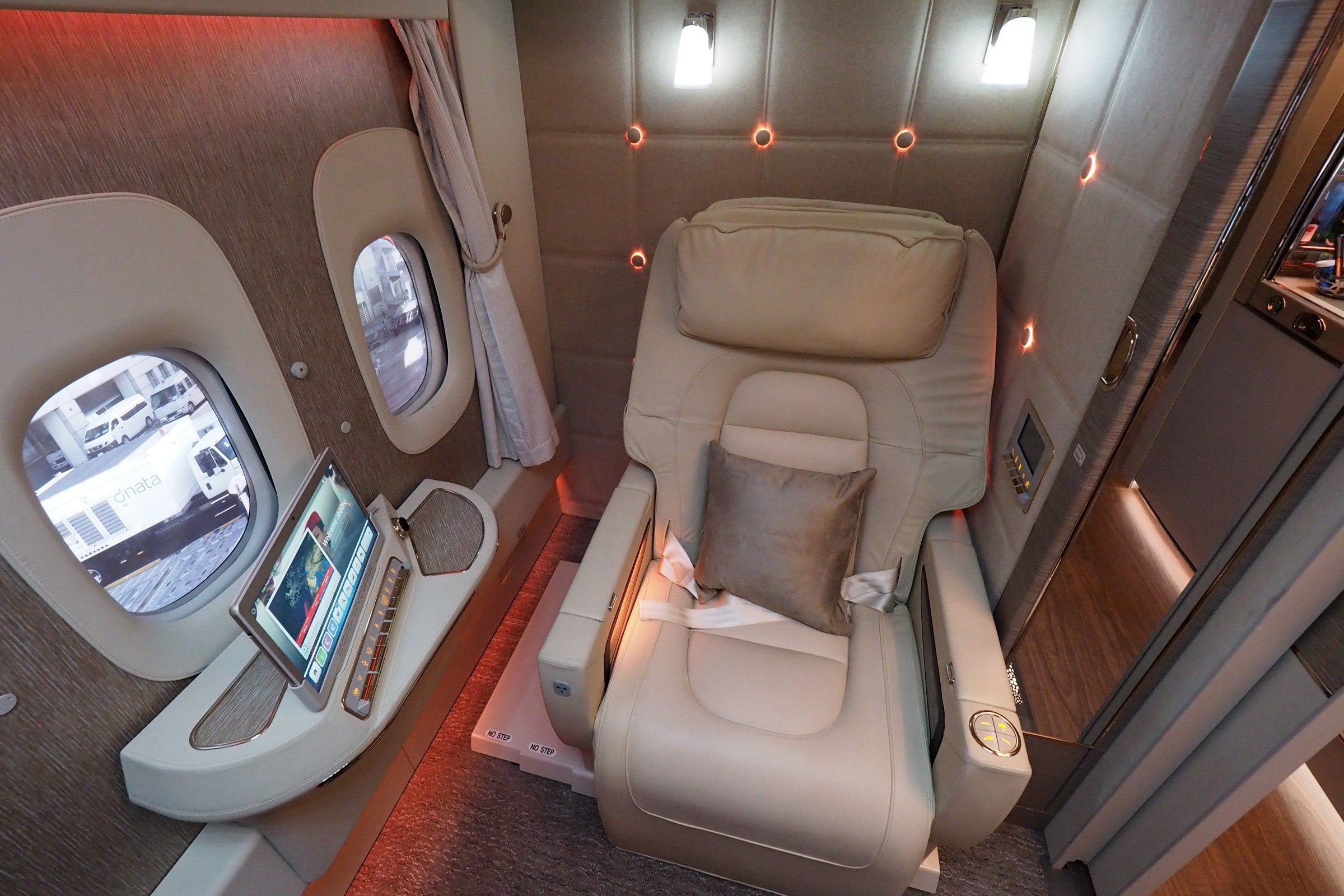 Emirates new first class suite