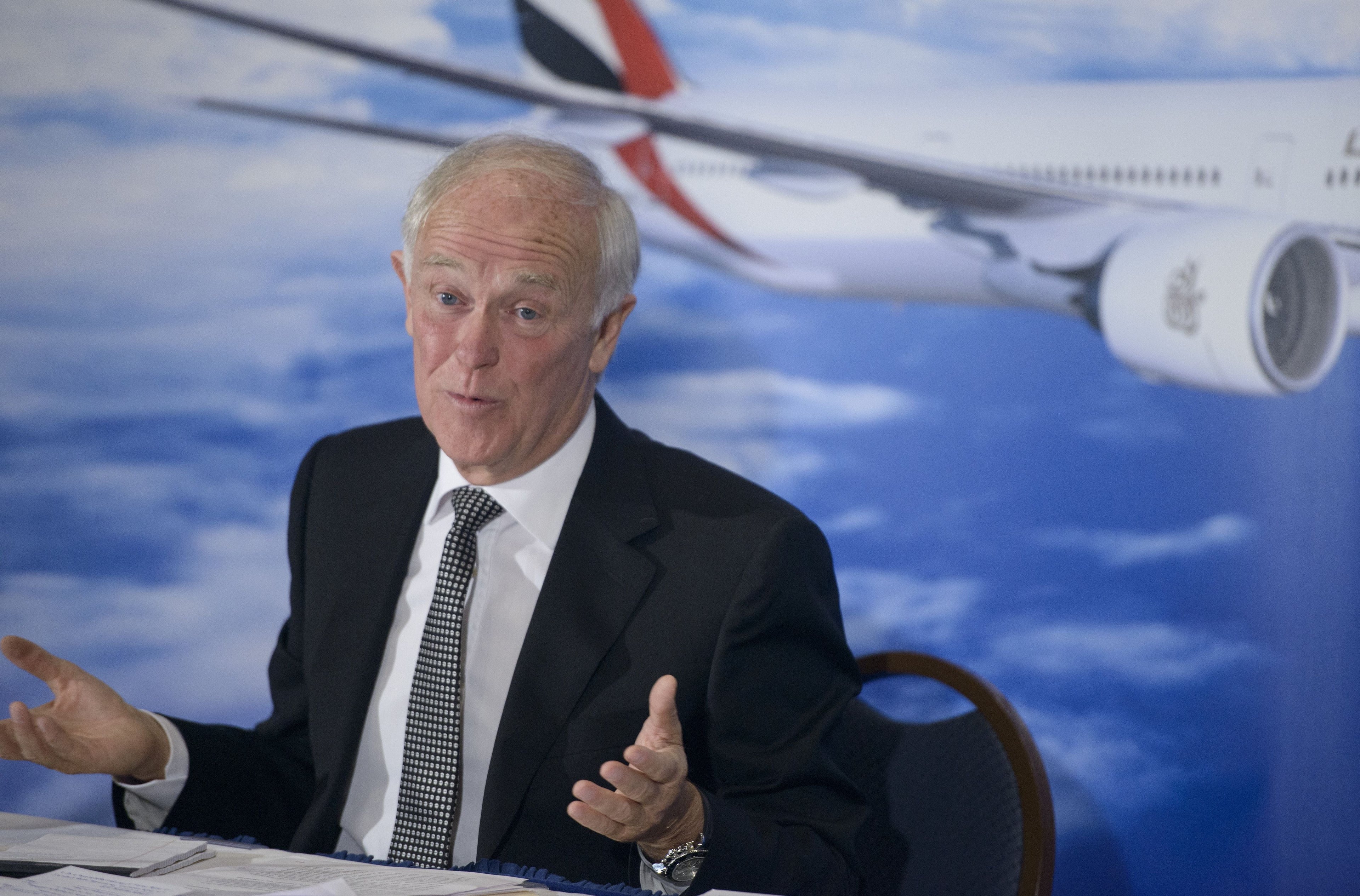 Sir Tim Clark. Photo by BRENDAN SMIALOWSKI/AFP/Getty Images.