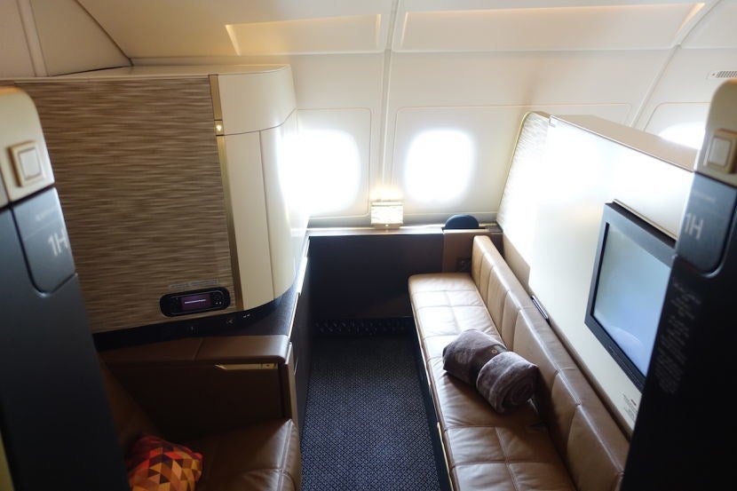 Etihad's A380 first class. Photo courtesy of Eric Rosen