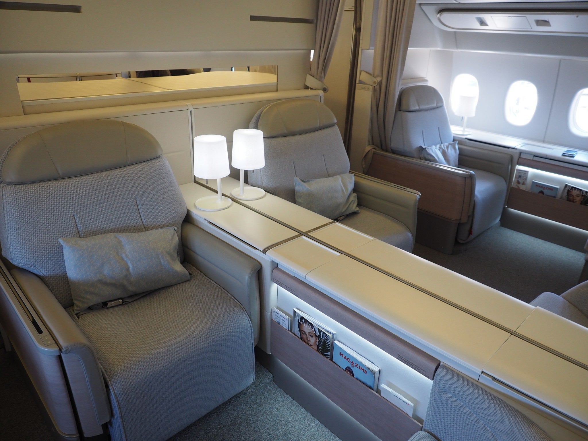 Air France's La Premiere product made an impression on our TPG Lounge members. (Photo by The Points Guy staff)