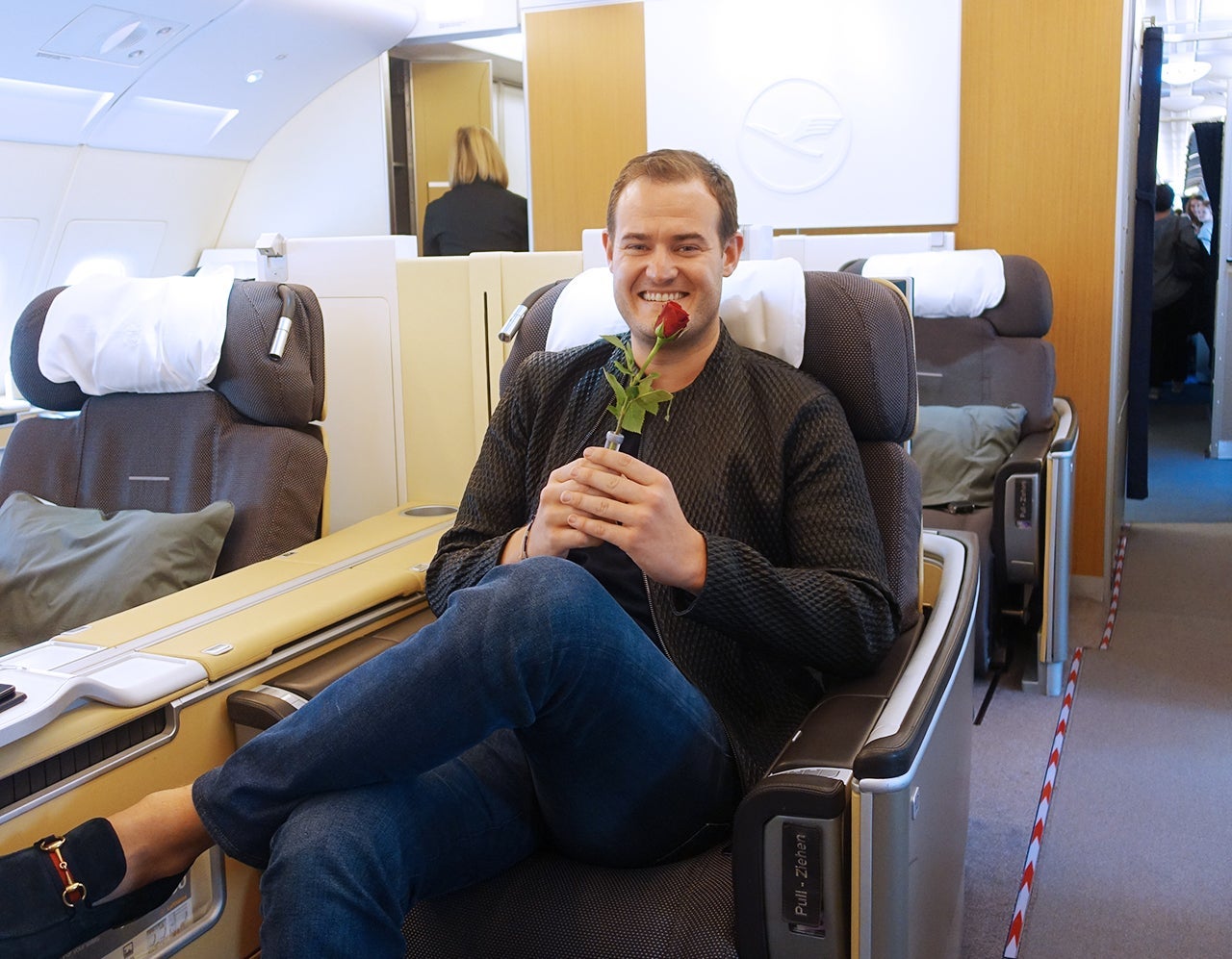 Ultimate Rewards saved the day, letting me book a last-minute flight home in Lufthansa first class through United.