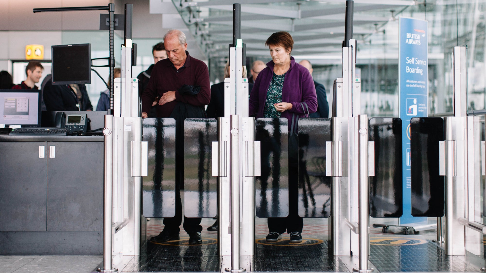 ba biometric gates