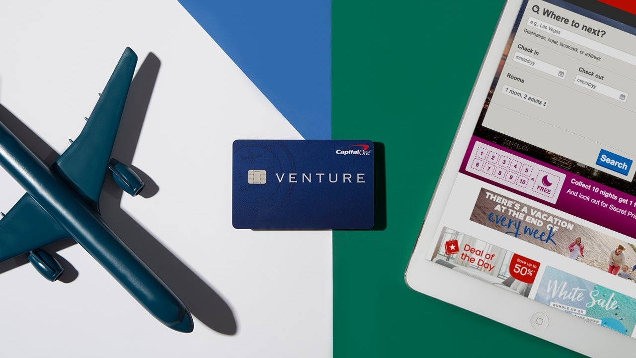 capital one venture card hotels.com site