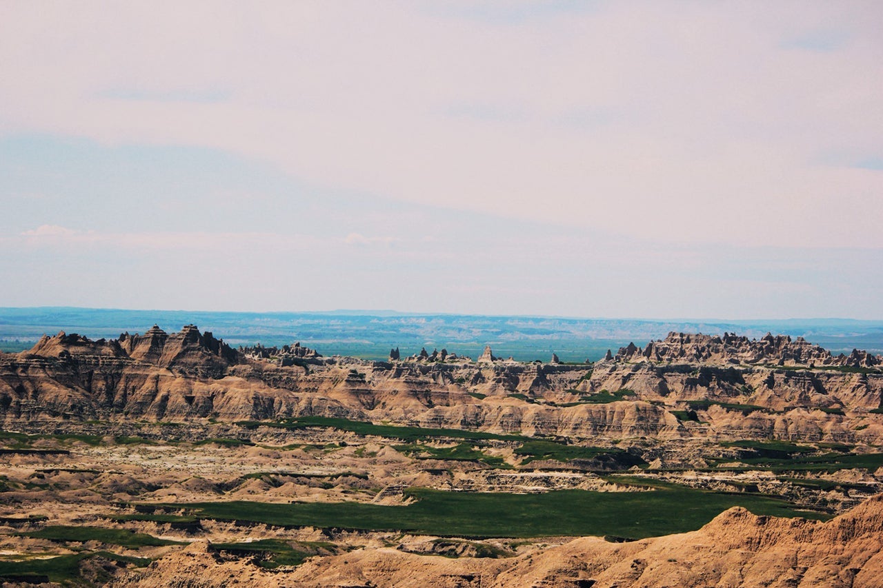 Don't miss a trip to Badlands National Park if you're ever in Rapid City. Photo by @EmilyNinaPhoto via Twenty20.