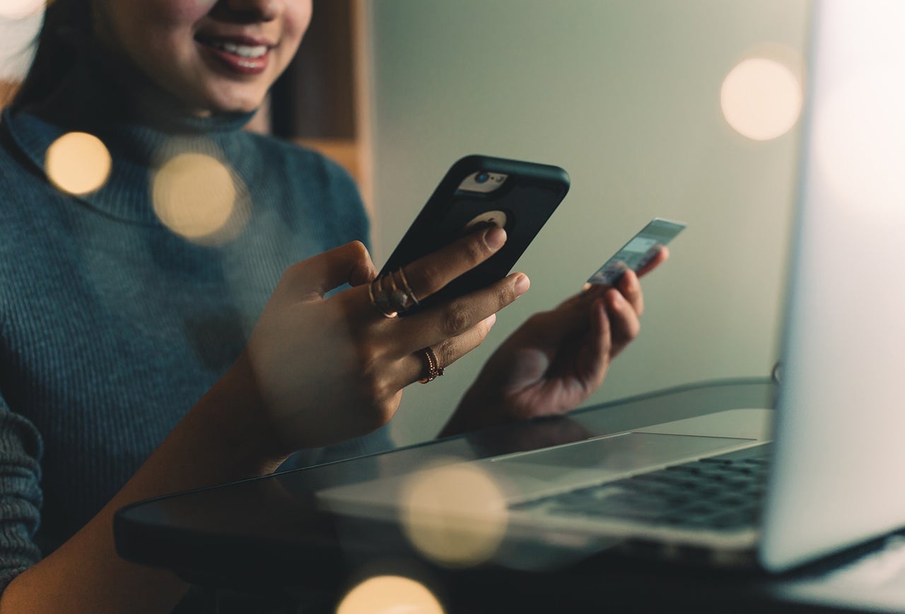 open up your first credit card