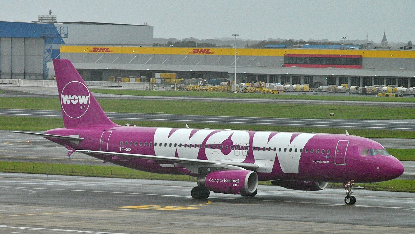 WOW Air A320 Brussels