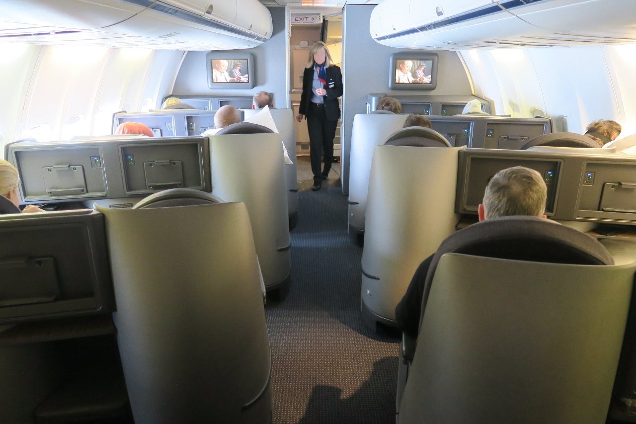 IFE tablets were collected before landing.