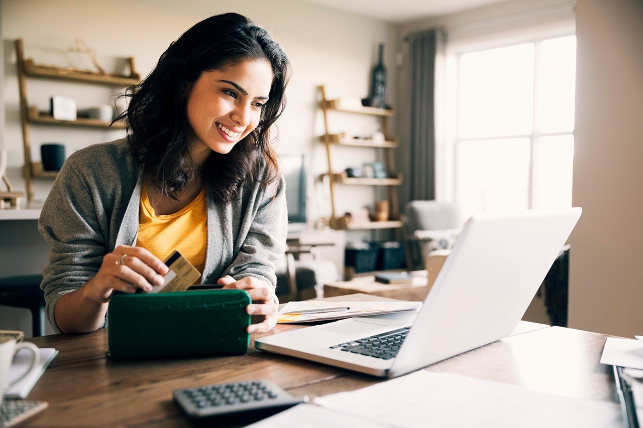 Paying bills online