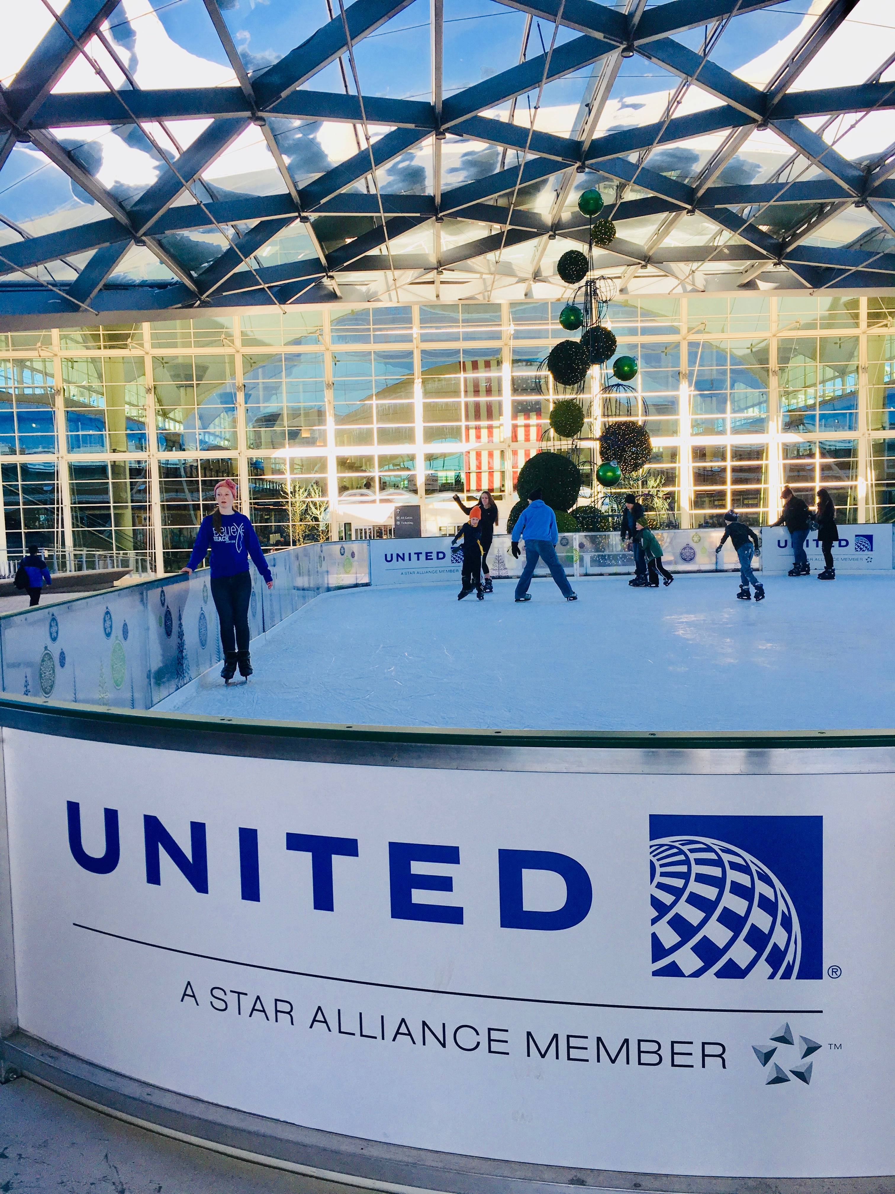 Denver ice skating rink (Summer Hull / The Points Guy)