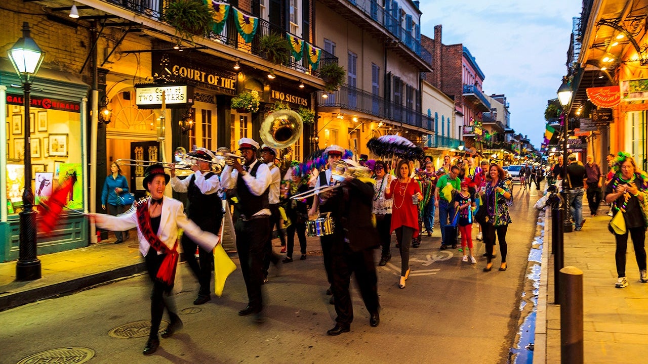 Party Time in New Orleans USA .