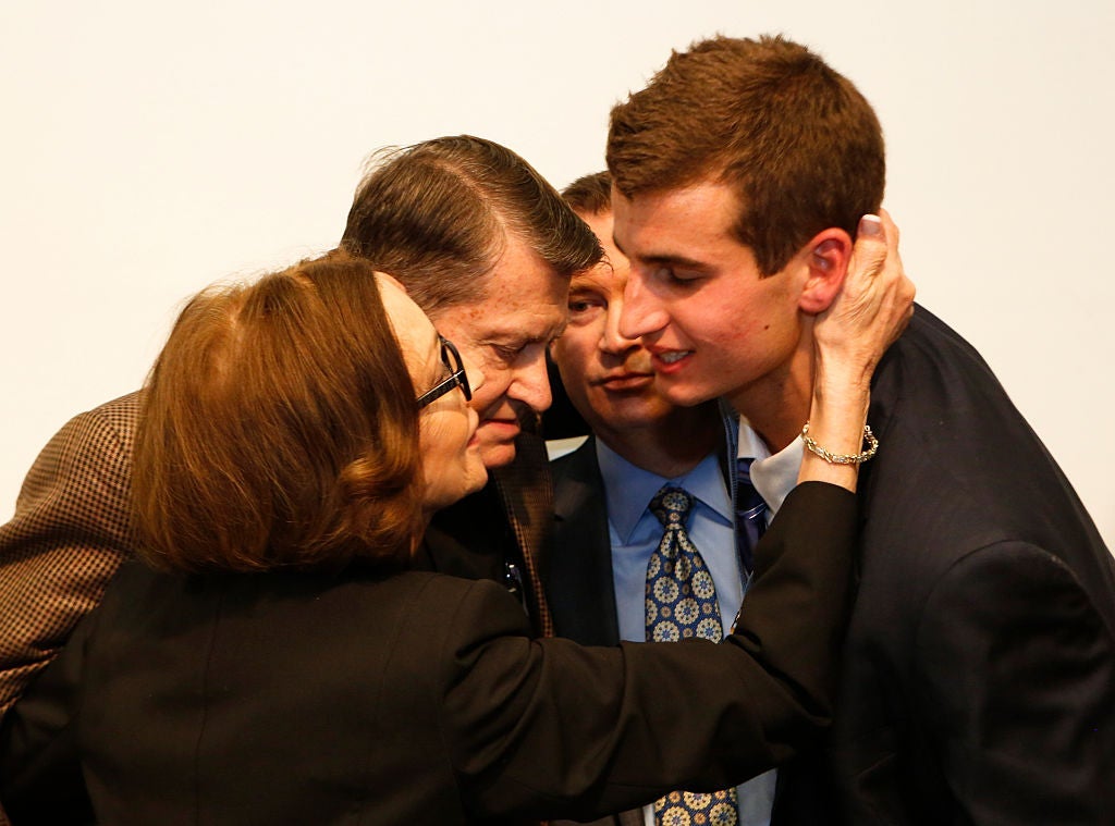 Hail to Michigan's Conquering Hero Austin Hatch, Basketball Star, Two