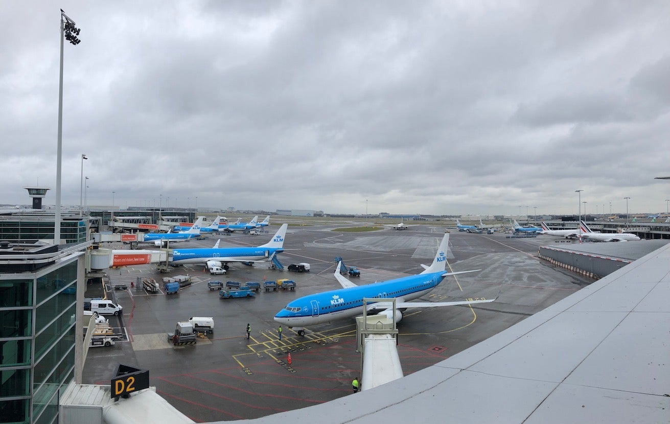 Besides great views of the aircraft in action, you're right in the action, and can hear all the sounds of the ramp, too.