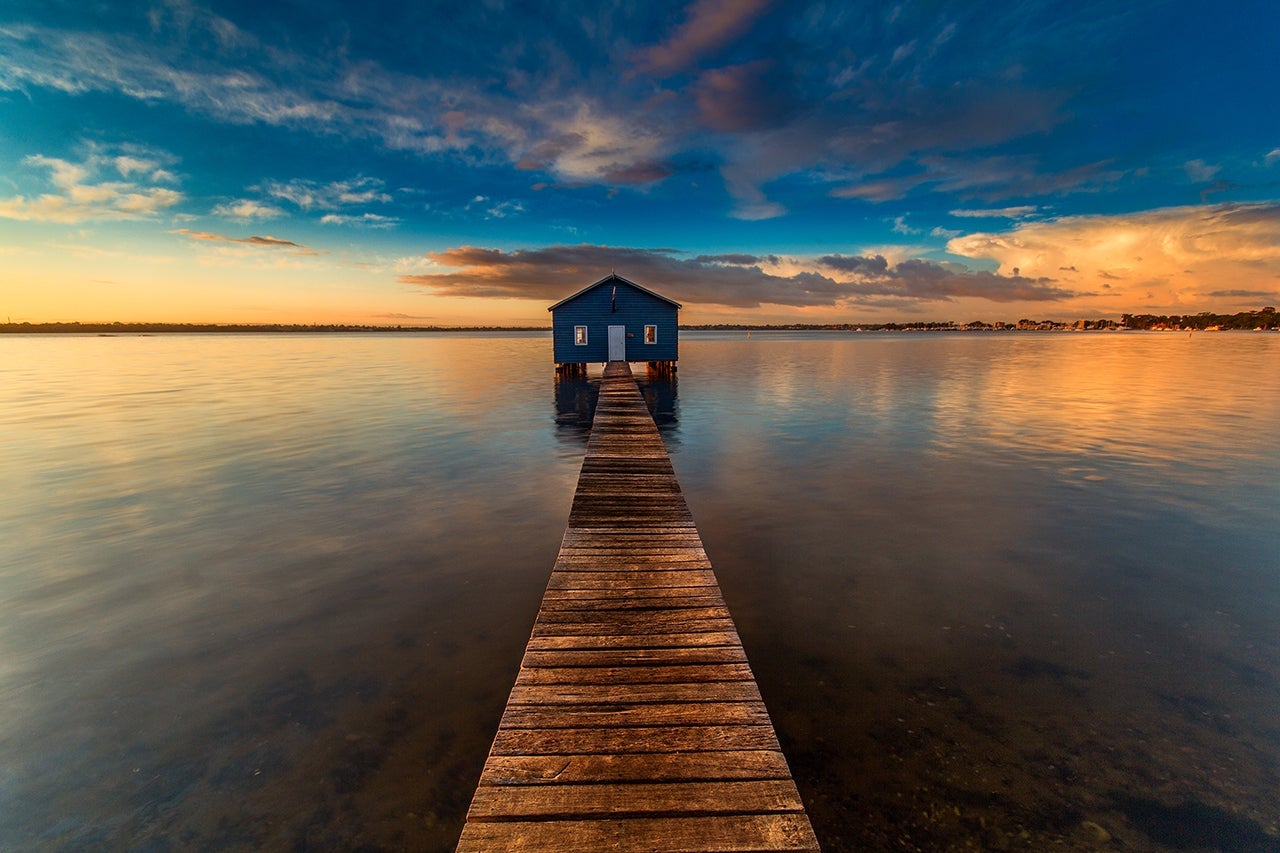 The Blue House in Perth. (Photo by @amber.ramento via Twenty20)