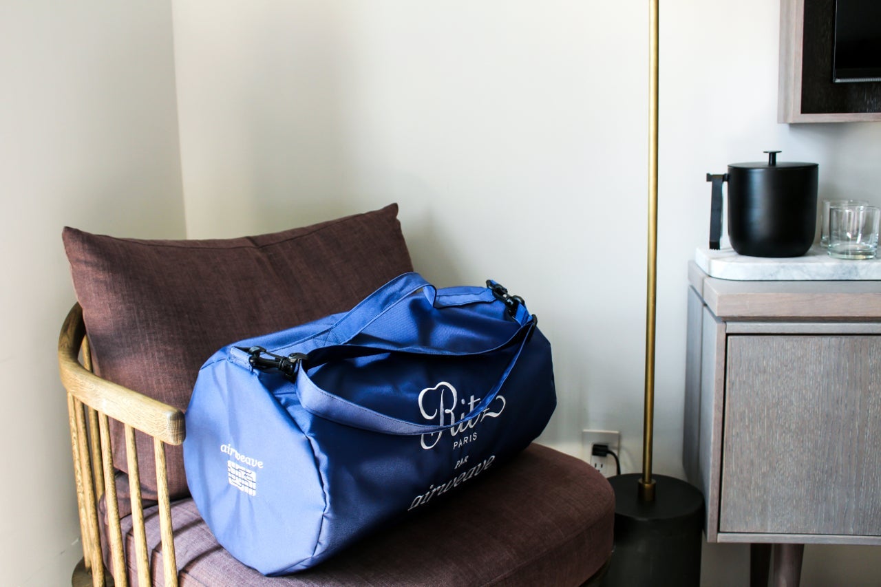 After it sat in the corner for a few days, I decided to use it in the hotels too.