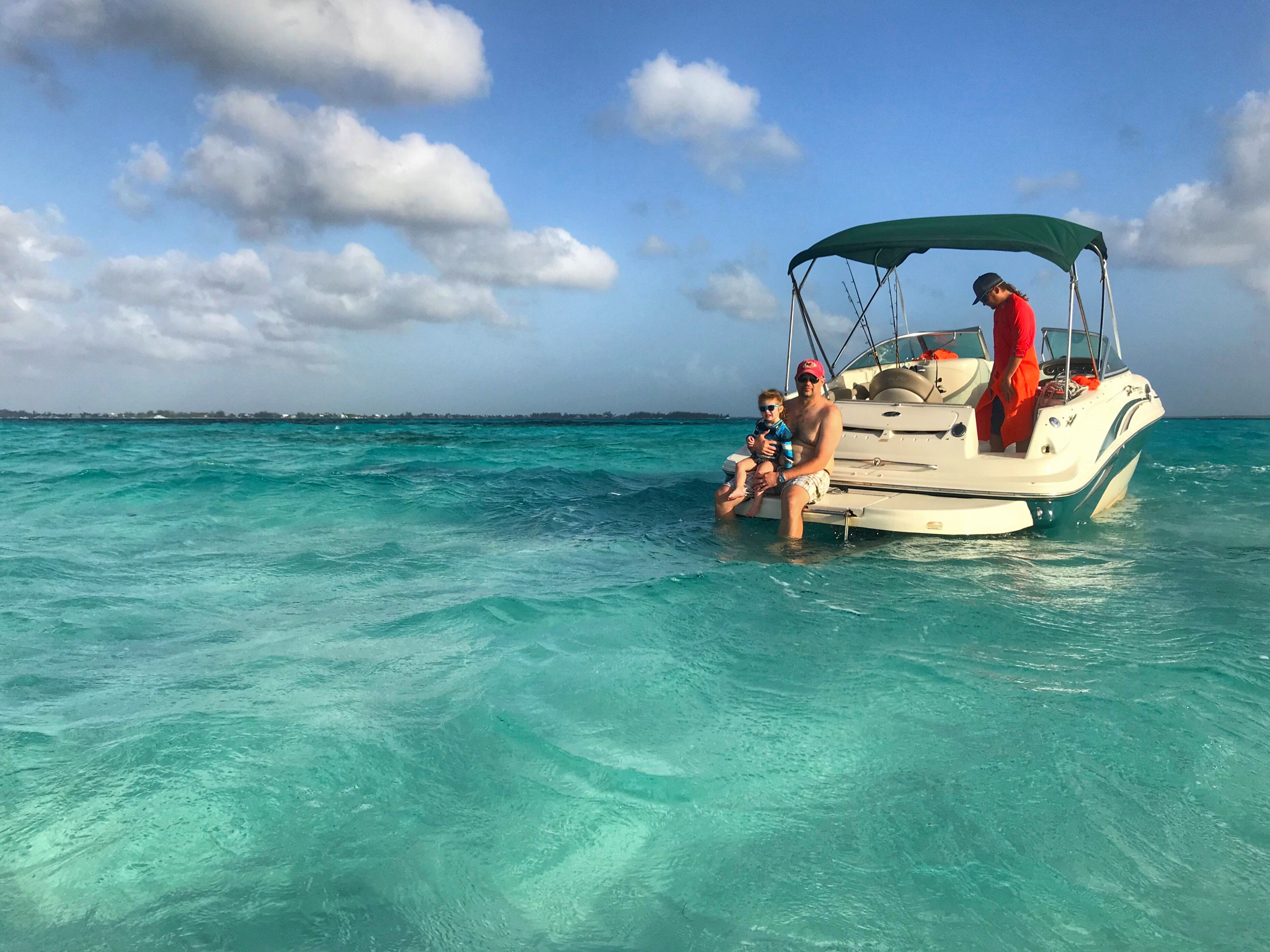 Enjoying the beautiful water in Grand Cayman (Summer Hull / The Points Guy)