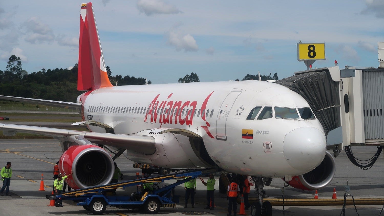 Avianca A320 in MDE