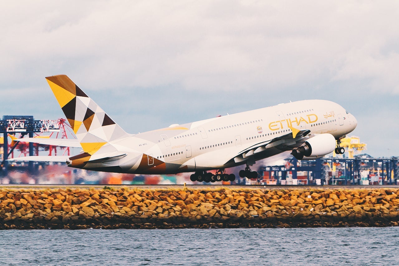 Etihad Airways A380 (Photo by Shutterstock.com)