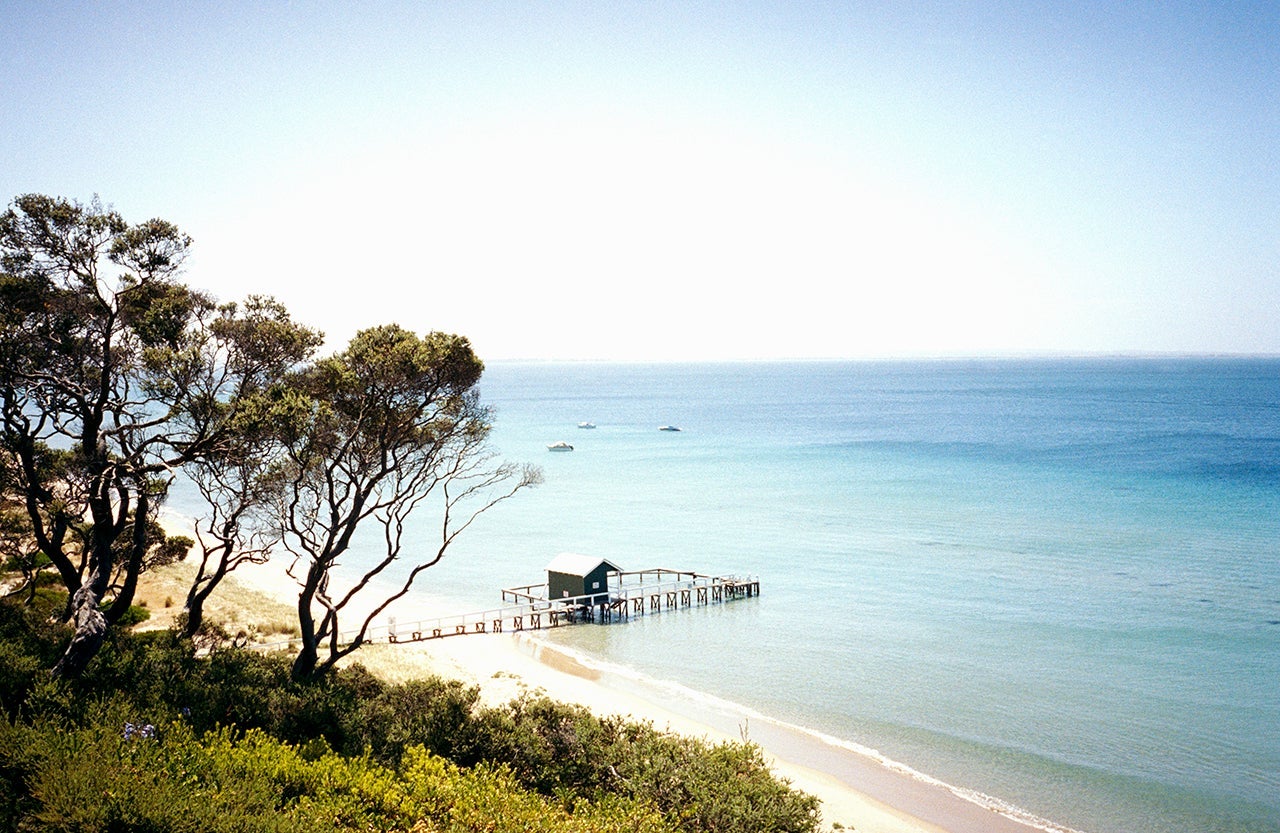 The relaxing Port Phillip Bay. (Photo by Tobias Titz/Getty Images)