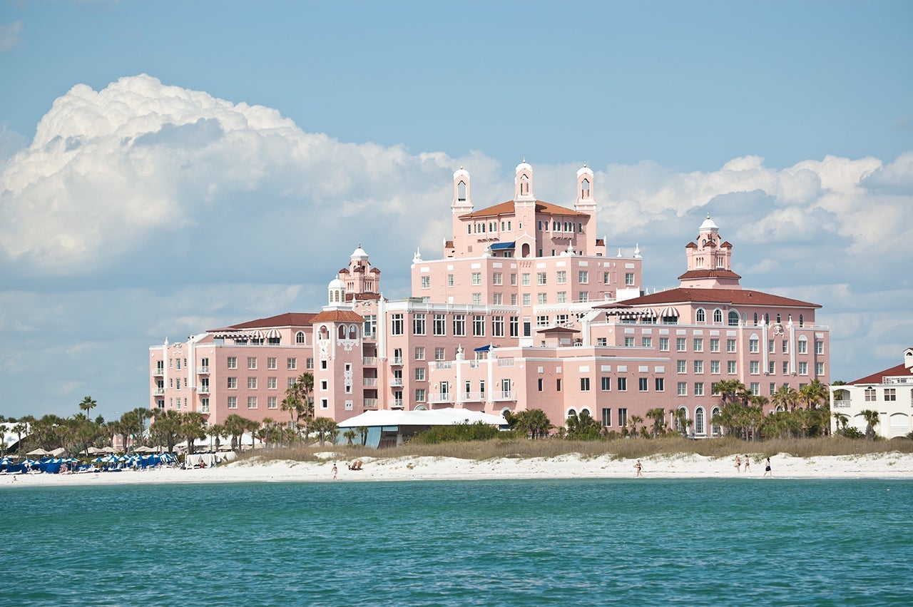 The Don CeSar Resort on St. Pete Beach, Florida. (Photo by BrianGuest / Getty Images)