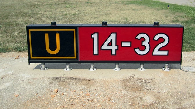 At Uniform, holding short of Runway 32. Springfield, Missouri airport, via JViation