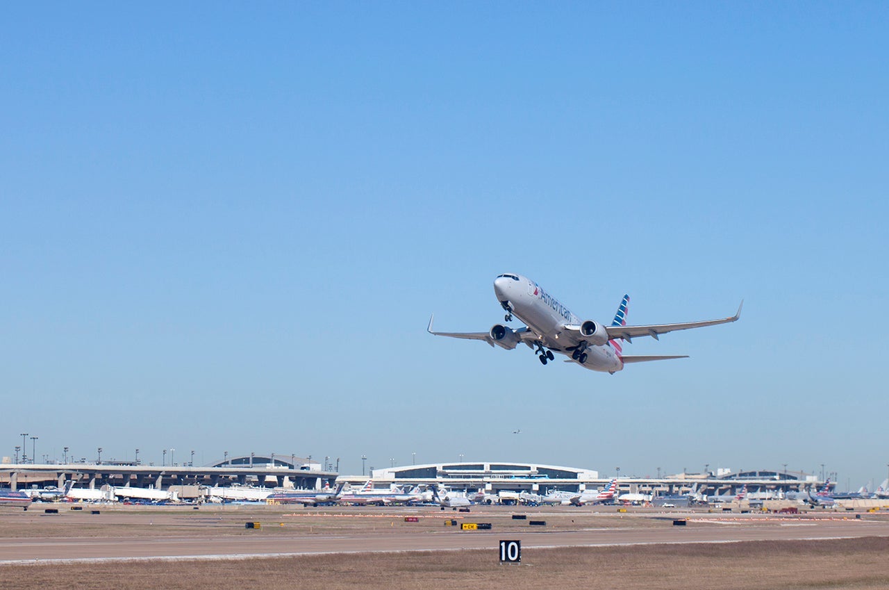 Dallas - Ft Worth (DFW) Airport in Texas. (Photo by Aneese / Getty Images)