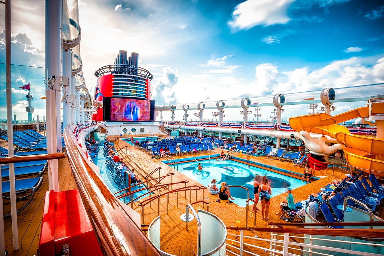 Disney Dream Cruise Ship Upper Deck. (Photo by CL Photographs via Flickr)