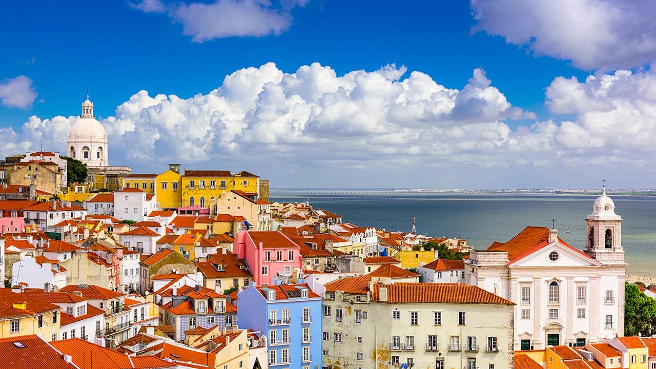 Alfama Lisbon Cityscape
