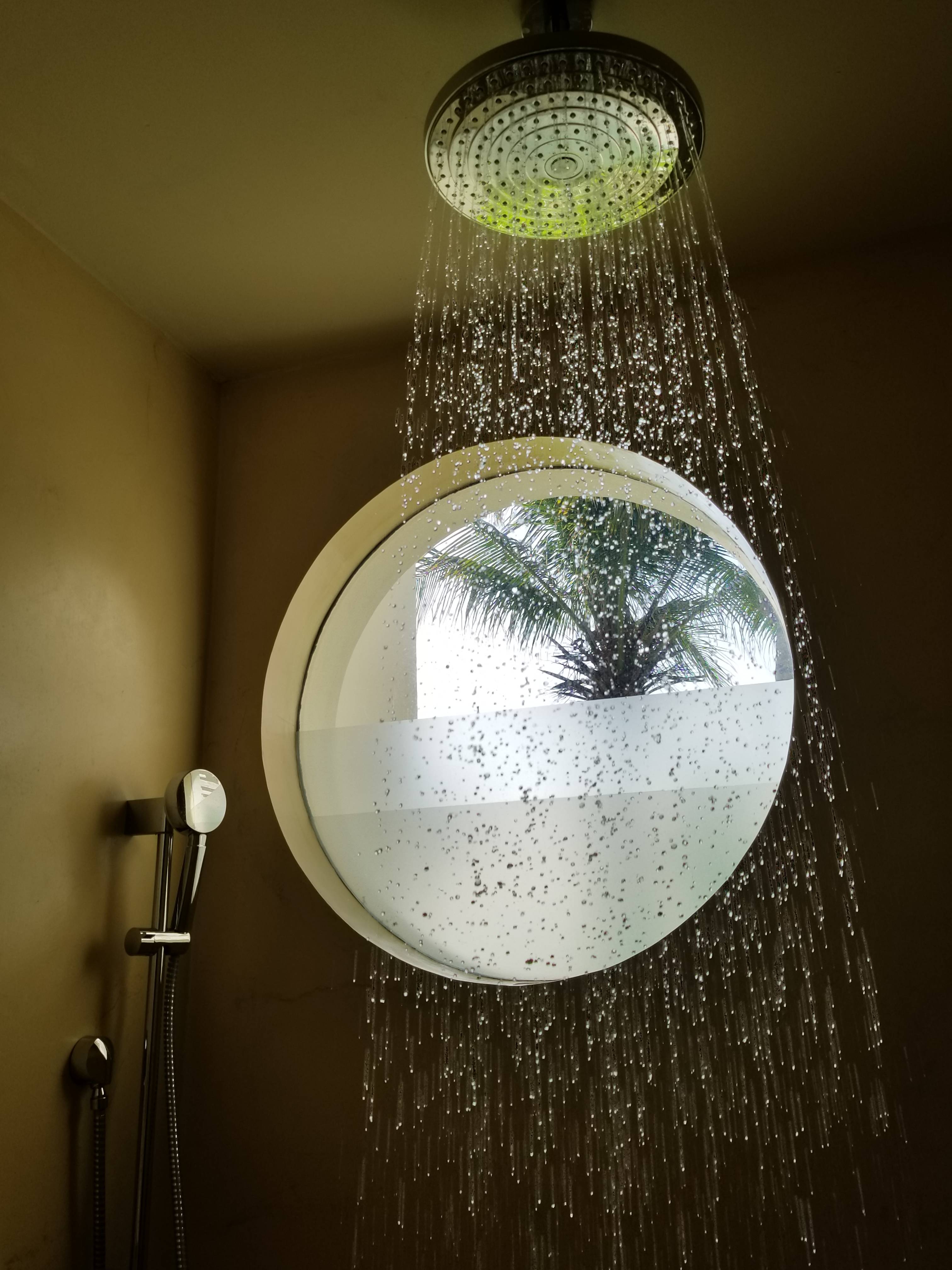 Rain Shower with View