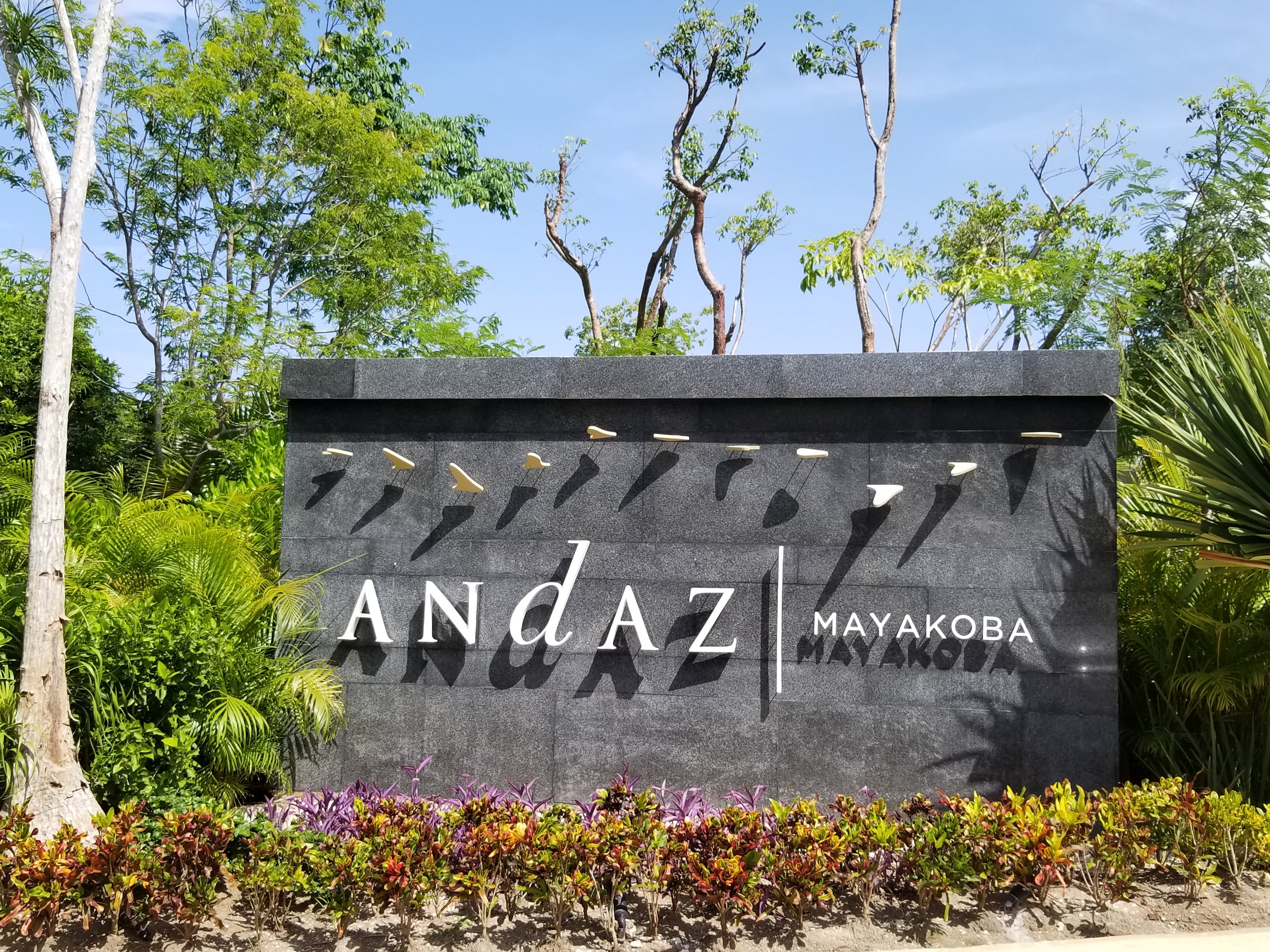Andaz Mayakoba Entrance
