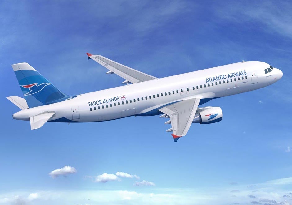 You might have to buy a round-trip ticket on Atlantic Airways from another destination. Image credit: Airbus.