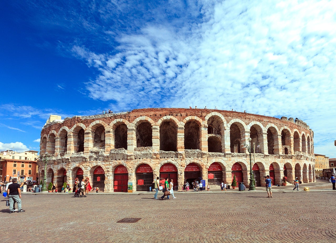 Arena in Verona, Italy. (Photo by druvo/Getty Images)