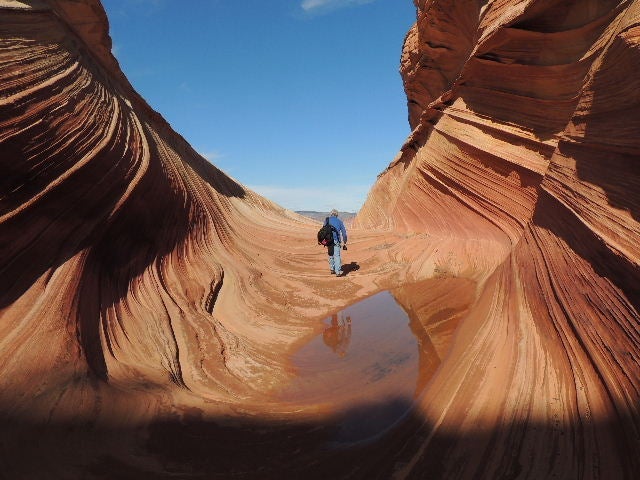 Hiking The Wave