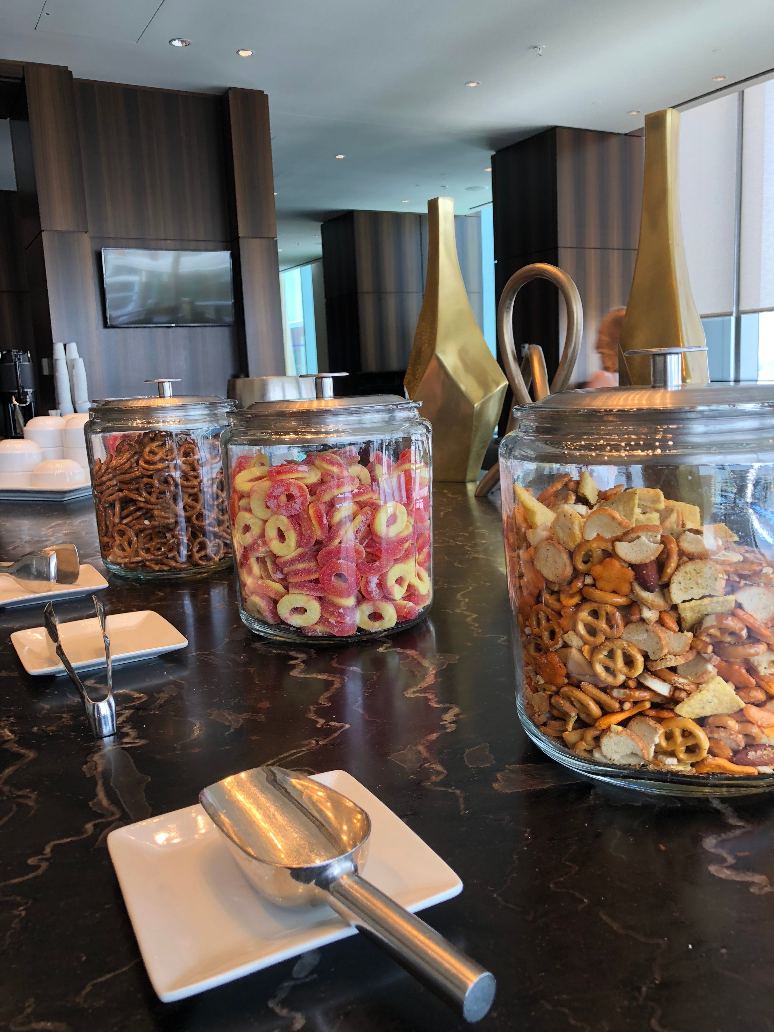 Marriott Marquis M Lounge Snacks