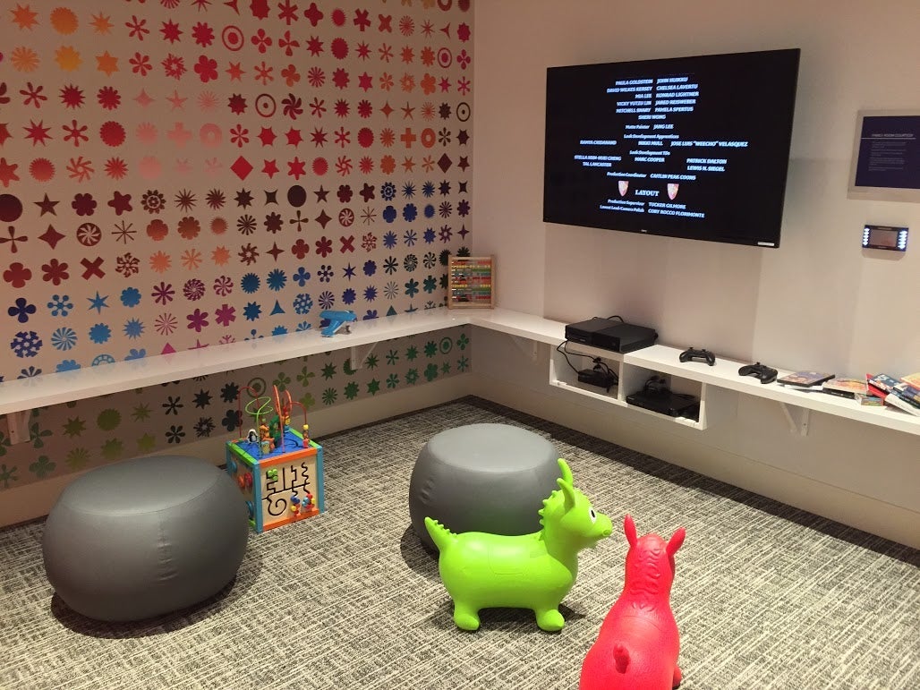 Centurion Lounge Family Room at SFO