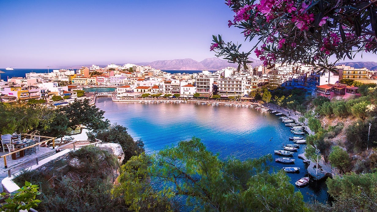 Lake of Agios Nikolaos Crete