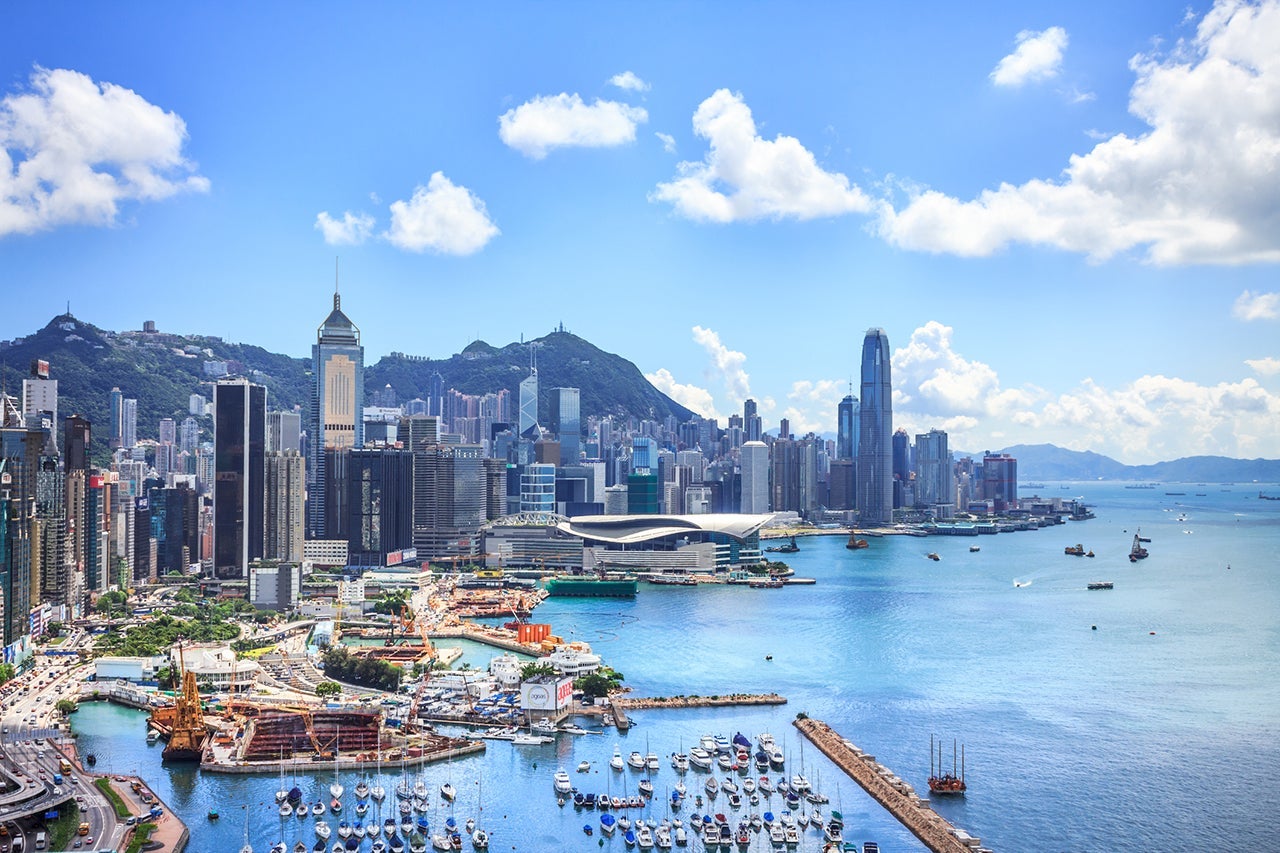 Don't miss this view of Victoria Harbour in Hong Kong. (Photo by Marco Wong / Getty Images)