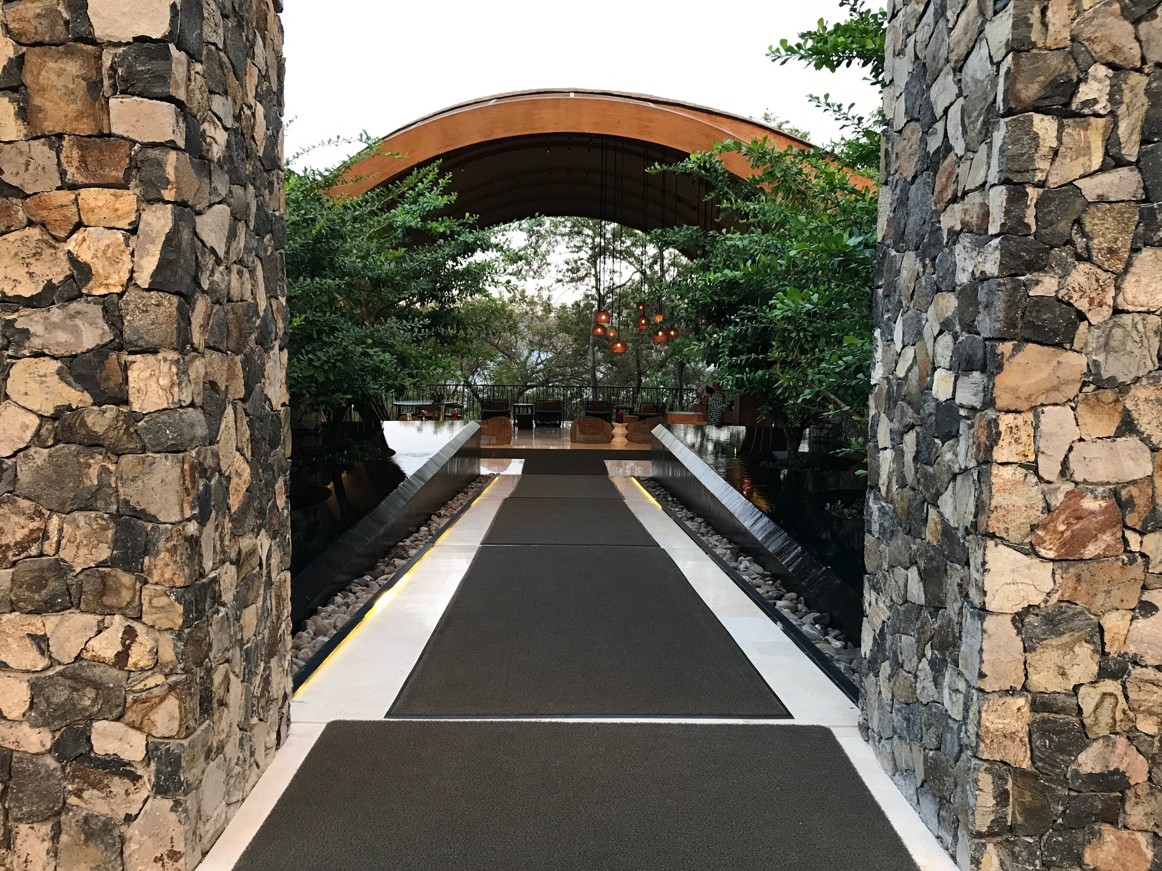 Entry to Andaz Papagayo